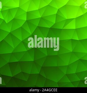 Light Green vector blurry hexagon pattern. Creative geometric illustration in Origami style with gradient. The template can be used as a background fo Stock Vector