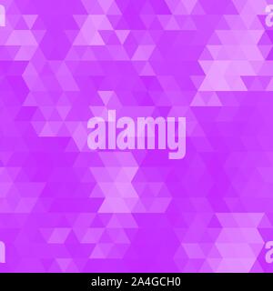Pink fuchsia abstract geometric rumpled triangular low poly style vector illustration graphic background. Stock Vector