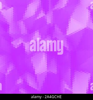 Background made of pink, white hexagons. Square composition with geometric shapes. Stock Vector