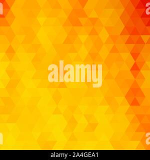 Bright yellow triangular abstract background. Stock Vector