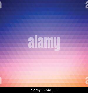 blue and pink triangles, illustration in polygonal style Stock Vector