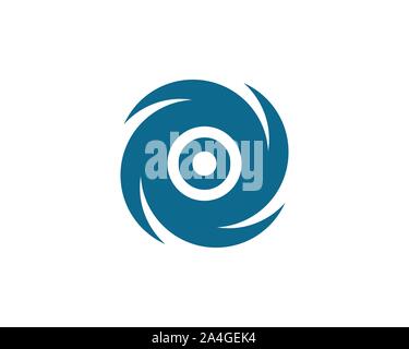 Vortex vector illustration icon Logo Template design Stock Vector