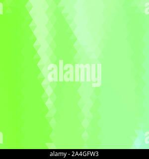 light green background of triangles. mosaic background Stock Vector