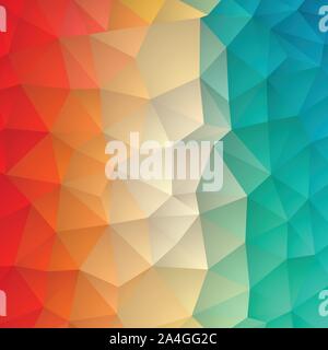 Light Multicolor, Rainbow vector hexagon mosaic cover. Colorful illustration in abstract style with gradient. A new texture for your design. Stock Vector