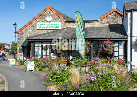 Braunton & District Museum, Caen Street, Braunton, Devon, England, United Kingdom Stock Photo