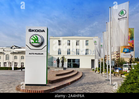 Škoda Muzeum, Mladá Boleslav, Ceska republika / Skoda Museum, Mlada Boleslav, Czech republic Stock Photo