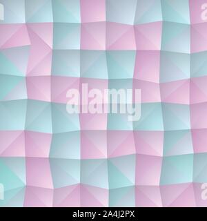 light blue pink hexagons layout for advertising Stock Vector