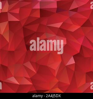 Red triangles - seamless geometric background. Vector illustration, fully editable, you can change form and color. eps 10 Stock Vector