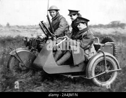 1940 Norton G33 Bren Gun sidecar military motorcycle Stock Photo - Alamy