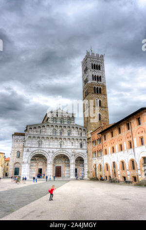 Italy, Tuscany, Lucca, San Martino cathedral Stock Photo