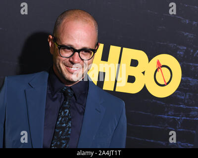 October 14, 2019, Hollywood, California, USA: Damon Lindelof attends the HBO Series Premiere of the Watchmen. (Credit Image: © Billy Bennight/ZUMA Wire) Stock Photo