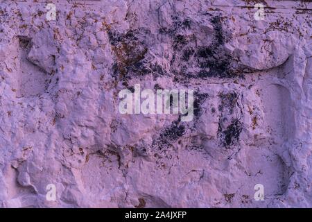 Texture of uneven and dirty marble wall Stock Photo