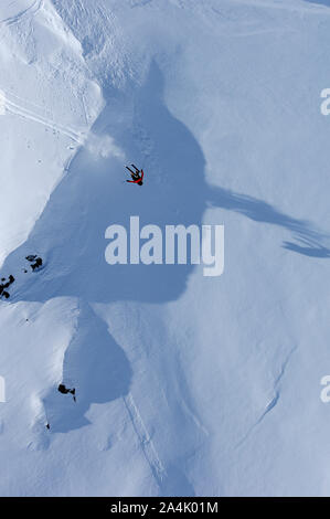 Randonne skiing in western part of Norway Stock Photo