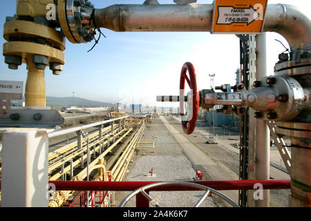 Statoil at Kårstø, Norway Stock Photo
