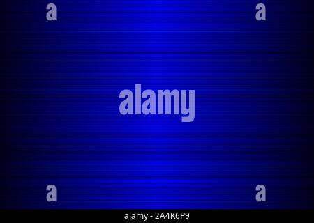 Glitch, abstract striped lined horizontal glowing background. Scan screen. Technology blue futuristic card with stripes. Vector illustration. Stock Vector