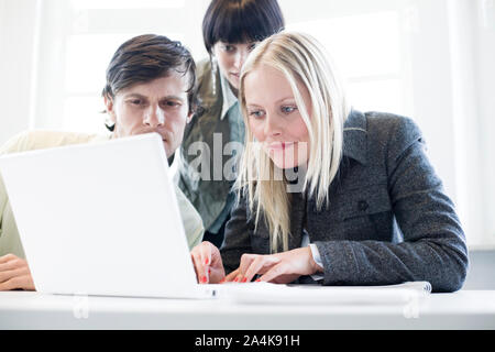 Colleagues in a meeting Stock Photo