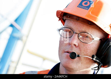 Statoil at Kårstø, Norway. Stock Photo