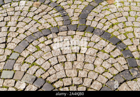 Scaled pavement Old Town Stock Photo