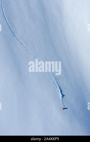 Randonne skiing in western part of Norway Stock Photo