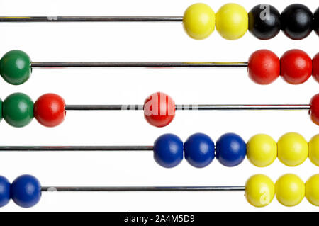 Abacus - counting frame Stock Photo