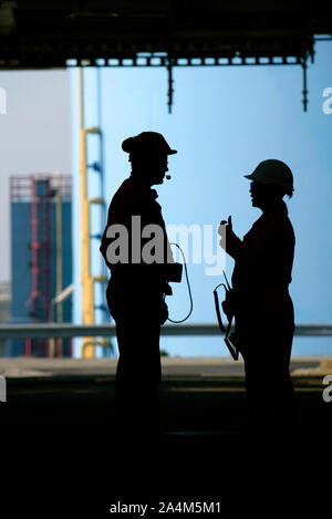 Statoil at Kårstø, Norway Stock Photo