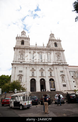 São Vicente de Fora Monastery in Lisbon, Portugal Stock Photo