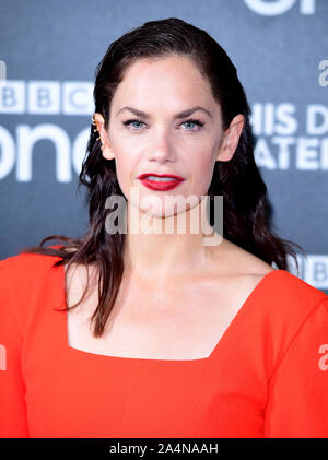 Ruth Wilson attending the premiere of His Dark Materials held at the