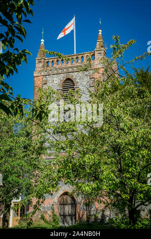 Shoreham church Stock Photo