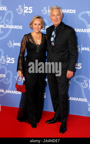Shirlie Holliman and Martin Kemp attending the 25th Birthday National Lottery Awards, the search for the UK's favourite National Lottery-funded projects. Stock Photo