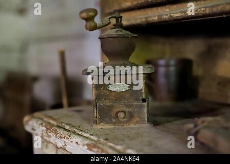 old coffee grinder Stock Photo