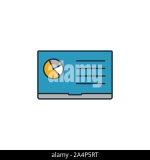 Infographic icon set. Four elements in diferent styles from content icons collection. Creative infographic icons filled, outline, colored and flat Stock Vector