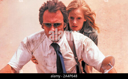 THE GAUNTLET 1977 Warner Bros film with Clint Eastwood and Sondra Locke Stock Photo