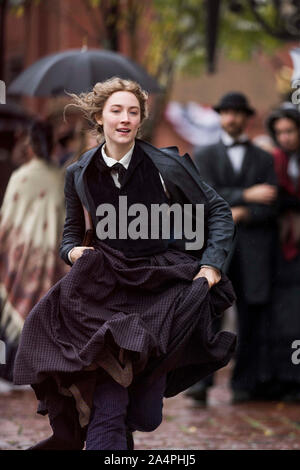 RELEASE DATE: December 25, 2019 TITLE: Little Women STUDIO: Columbia Pictures DIRECTOR: Greta Gerwig PLOT: Four sisters come of age in America in the aftermath of the Civil War STARRING: SAOIRSE RONAN as Jo March. (Credit Image: © Columbia Pictures/Entertainment Pictures) Stock Photo