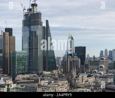 London Rooftops Old and New Stock Photo