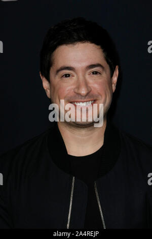 LOS ANGELES, CALIFORNIA - OCTOBER 15:Jason Fuchs arrives at the Premiere Of Fox Searchlights' 'Jojo Rabbit' at Post 43 on October 15, 2019 in Los Angeles, California. Photo: CraSH/imageSPACE/MediaPunch/Alamy Live News Stock Photo