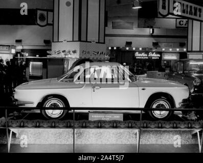 1961 Frankfurt motor show, launch of Volkswagen type 34. Stock Photo