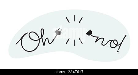 Fall, decline, break down, fail concept. Stock Vector