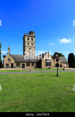 The Bedford Hall and Thorney Heritage museum, Thorney village, Cambridgeshire, England; UK Stock Photo