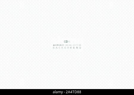 Abstract dots pattern design of minimal design decoration background. Use for poster, artwork, template, presentation, print, ad. illustration vector Stock Vector