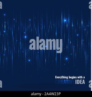 Aurora borealis shiny, abstract vector aurora australis background  for web and print , cute abstract  a natural light display in the sky. Stock Vector
