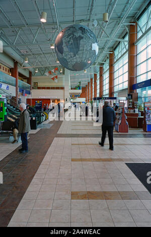 HALIFAX, NOVA SCOTIA -5 OCT 2019- View of the Halifax Stanfield International Airport (YHZ) in Halifax, Nova Scotia, Canada. Stock Photo