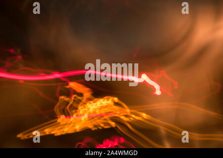 Bokeh and blurred shapes Stock Photo