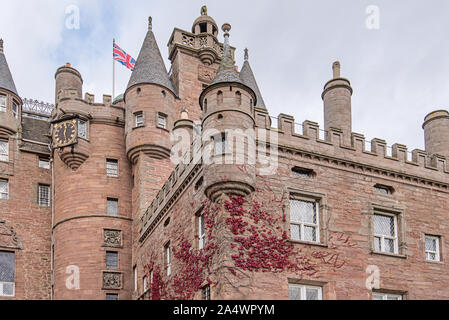 Glamis Castle Stock Photo