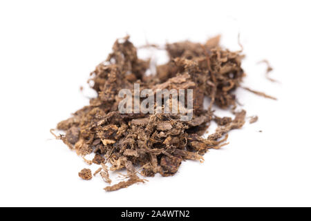 Myrrh as incense isolated on white background Stock Photo