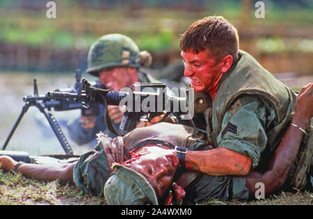 CASUALTIES OF WAR 1989 Columbia Pictures film with Sean Penn Stock Photo