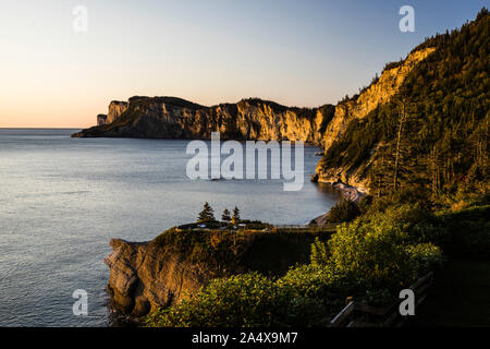 Cap Bon Ami, Forillon National Park, Gaspesie, Quebec, Canada Stock ...