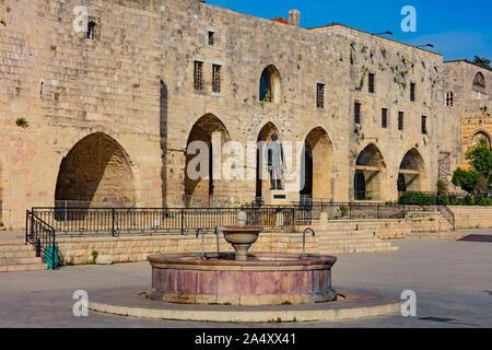 Deir El Qamar in mount Lebanon Middle east Stock Photo