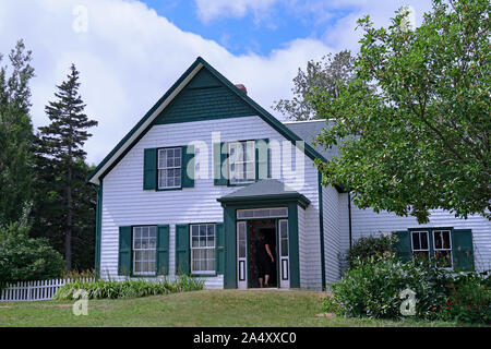 PRINCE EDWARD ISLAND, CANADA - AUGUST 2019:  The house in which the beloved character Anne of Green Gables was situated is preserved and open to visit Stock Photo