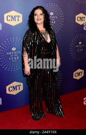 Nashville, Tennessee, USA. 16th Oct, 2019. Ashley McBryde. 2019 CMT Artist of the Year at Schermerhorn Symphony Center. Photo Credit: Dara-Michelle Farr/AdMedia/MediaPunch Credit: MediaPunch Inc/Alamy Live News Stock Photo