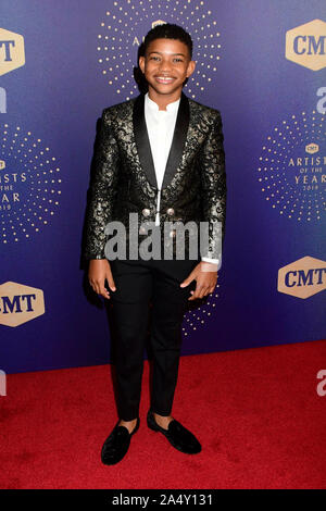 Nashville, Tennessee, USA. 16th Oct, 2019. Lonnie Chavis. 2019 CMT Artist of the Year at Schermerhorn Symphony Center. Photo Credit: Dara-Michelle Farr/AdMedia/MediaPunch Credit: MediaPunch Inc/Alamy Live News Stock Photo